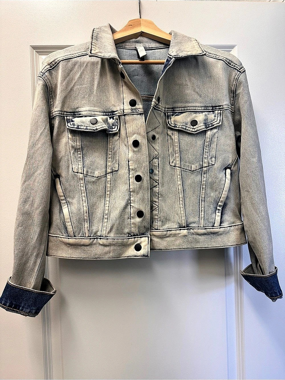 Athleta Detour Denim Jacket Blue XS